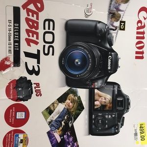 Canon Rebel T3 EOS Camera kit